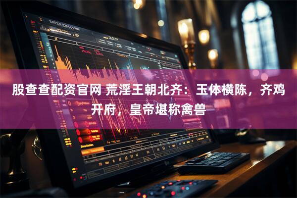 股查查配资官网 荒淫王朝北齐：玉体横陈，齐鸡开府，皇帝堪称禽兽